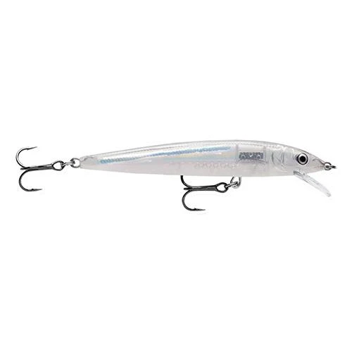 Rapala Husky Jerk Lure Size 08, 3 1/2" Length, 4'6' Depth, 2 Number 6 Treble Hooks, Glass Minniw, Per 1