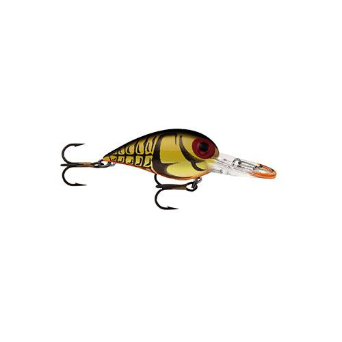 Storm Original Wiggle Wart Lure 2" Length, 7'-14' Depth, Number 4 Naturistic Green Crawfish, Per 1