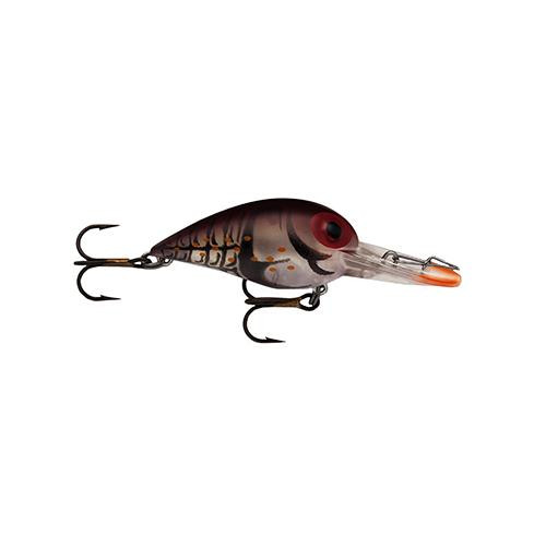 Storm Original Wiggle Wart Lure 2" Length, 7'-14' Depth, Number 4 Hook, Phantom Brown Crayfish, Per 1