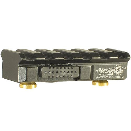 Aimshot KeyMod Quick Release Adapter Picatinny Rail, Black