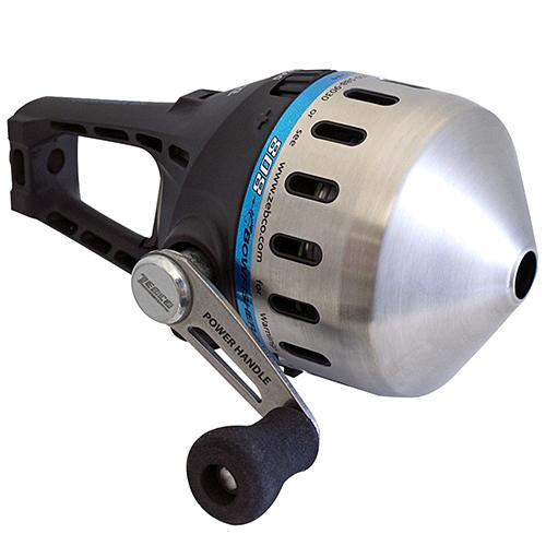 Zebco / Quantum Bowfisher 808 Direct Mount, 2.6:1 Gear Ratio, 19" Retrieve Rate, Ambidextrous