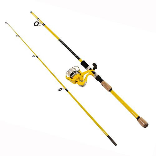 Okuma Fin-Chaser Spinning Combo 30, 66 Length, 2 Piece, 1/8-1/2 oz Lure Rate, Medium Power, Ambidextrous