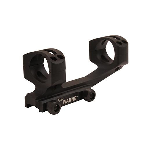 Warne Scope Mounts Gen 2 Extended Skeletonized MSR Scope Mount Picatinny-Style with Rings 1 Piece, 34mm Tube Diameter, Matte Black