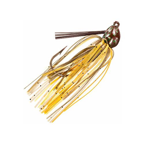 Strike King Lures Bitsy Bug Mini Jig Lure 3/16 oz Weight, Green Crawfish, Per 1