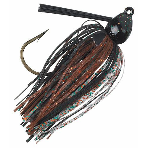 Strike King Lures Bitsy Bug Mini Jig Lure 3/16 oz Weight, Camouflage, Per 1