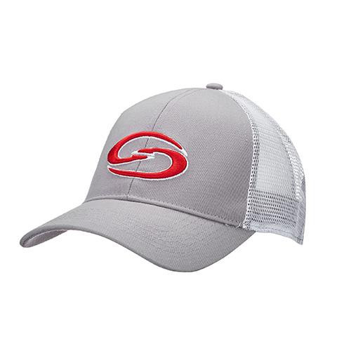 Strike King Lures Trucker Cap Gray Body/White Neon Mesh
