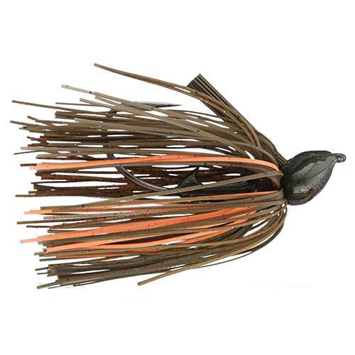 Strike King Lures Denny Brauer Structure Jig 2/0 Hook, 1/4 oz, Bama Craw, Per 1