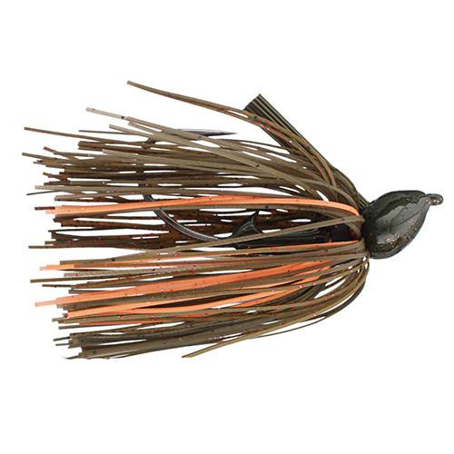 Strike King Lures Denny Brauer Structure Jig  5/0 Hook, Bama Craw, 1 oz, Per 1