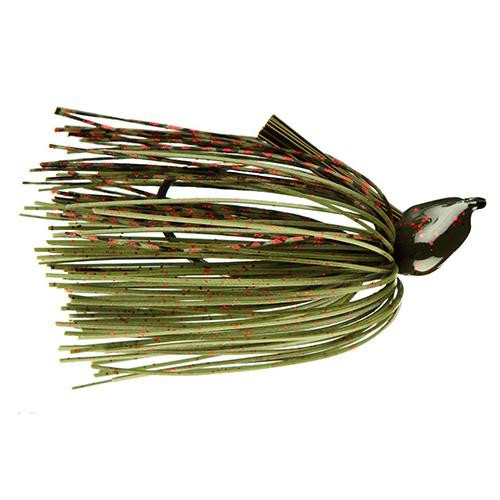 Strike King Lures Denny Brauer Structure Jig 5/0 Hook, 1 oz, Watermelon Red Flake, Per 1