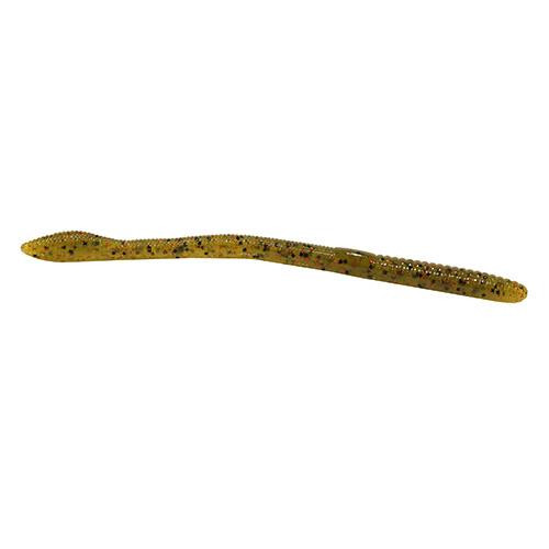 Strike King Lures KVD Finesse Worm Soft Lure  5" Body Length, Watermelon Red Flake, Per 15