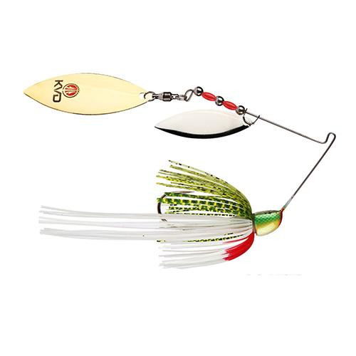 Strike King Lures KVD Finesse Spinnerbait Lure 5/0 Hook, 1/2 oz, Tennessee Shad, Per 1