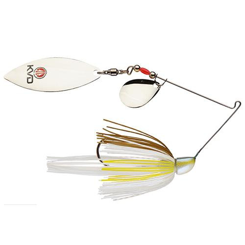 Strike King Lures KVD Finesse Spinnerbait Lure Freshwater, 3/8 oz, Blue Back Herring, Package of 1