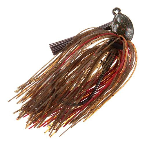 Strike King Lures Hack Attack Heavy Cover Jig 5/0 Hook Sise, 1/2 oz, Flacon Lake Craw Craw, Package of 1