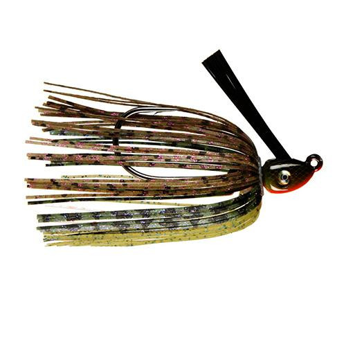 Strike King Lures Hack Attack Heavy Cover Swim Jig 5/0 Hook, 3/8 oz, Bluegill, Per 1