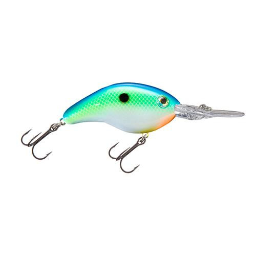 Strike King Lures Pro-Model 3XD Series Crankbaits Freshwater, 2" Length, 7/16 oz, #6 Hook Size, Citrus Shad, Package of 1