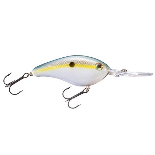 Strike King Lures Pro-Model 6XD Series Crankbaits 3" Length, 1 oz, Sexy ShadShad, Package of 1