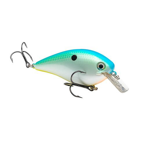 Strike King Lures KVD 4.0 Magnum Hard Squarebill Lure 3 3/4" Body Length, 7/8 oz, 3'-7' Depth, Citrus Shad, Per 1
