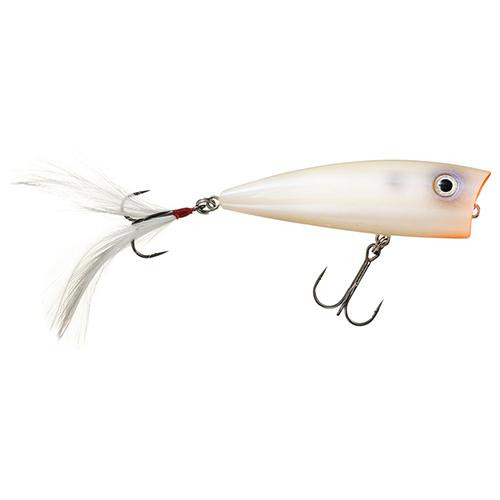 Strike King Lures KVD Splash Top water Lure 2 7/8" Length, 1/2 oz, #4 Hook, Chrome Oyster, Package of 1