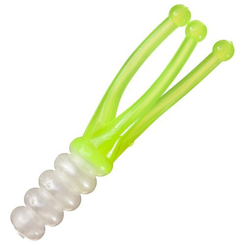 Strike King Lures Mr. Crappie Joker Soft Bait Lure 2" Length, Refrigerator White, Package of 15