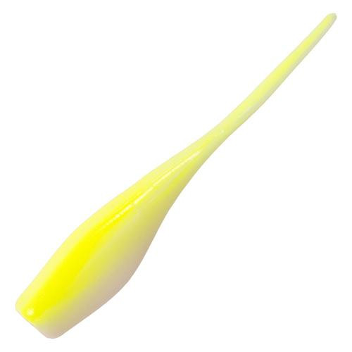 Strike King Lures Mr. Crappie Lightning Shad Soft Bait Lure Freshwater, 2" Length, Refrigerator White, Package of 15