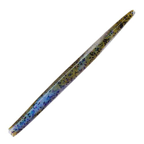 Strike King Lures KVD Perfect Plastics Ocho Lure 6" Body Length, Blue Craw, Package of 6