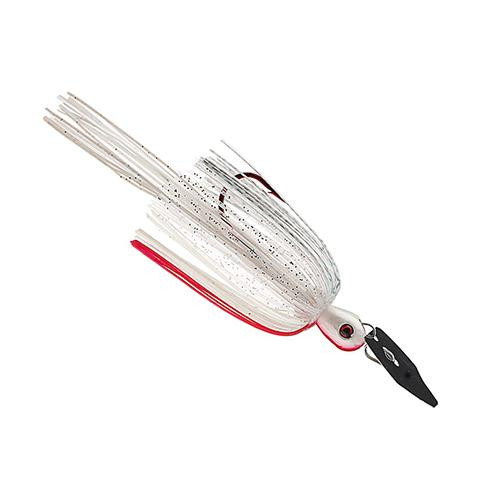 Strike King Lures Pure Poison Extreme Action Swim'n Jig 3/8 oz, White, Package of 1