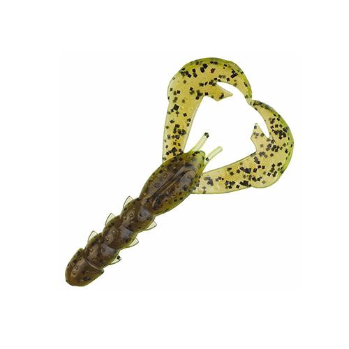 Strike King Lures Rage Tail Soft Rage Baby Craw Lure 3" Body Length, Summer Craw, Per 9