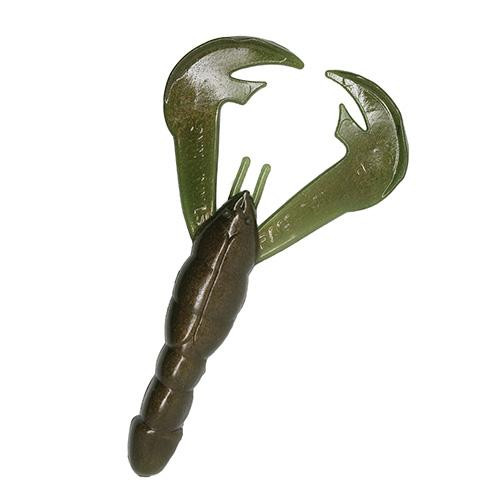 Strike King Lures Rage Tail Craw Soft Lure 4" Body Length, Roadkill, Per 7