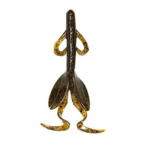 Strike King Lures Rage Hawg Soft Lure 5" Body Length, Green Pumpkin, Per 6