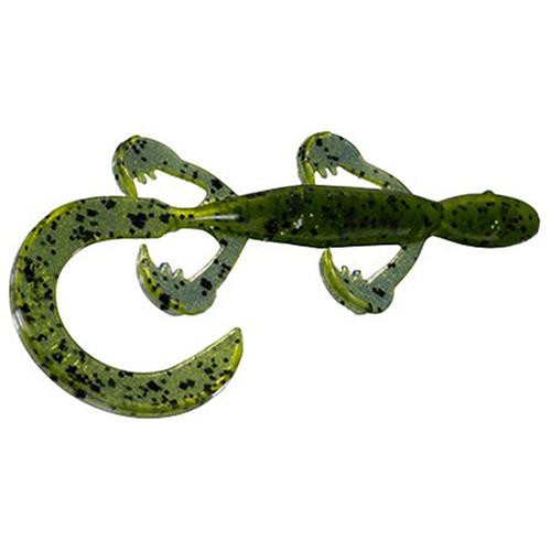Strike King Lures Rage Tail Lizard 6" Body Length, Watermelon Seed, Package of 7