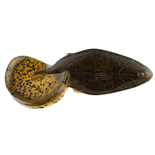Strike King Lures Rage Shad Soft Lure 3" Body Length, Green Pumpkin, Per 5