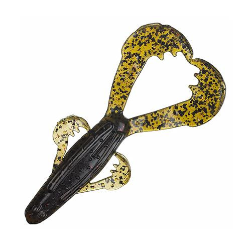 Strike King Lures Rage Space Monkey Soft Lure 4" Body Length, Double Header-Red, Per 6