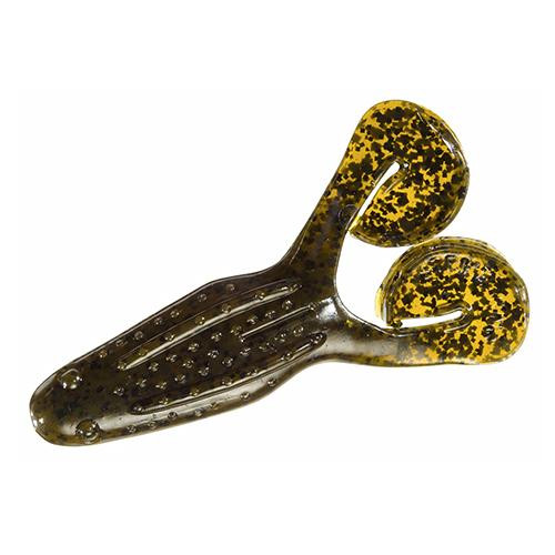 Strike King Lures Rage Toad Soft Bait Lure 4" Body Length, Green Pumpkin, Per 5
