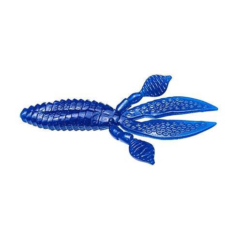Strike King Lures KVD Rodent Soft Bait Lure 4" Body Length, Swampwater Blue, Per 6