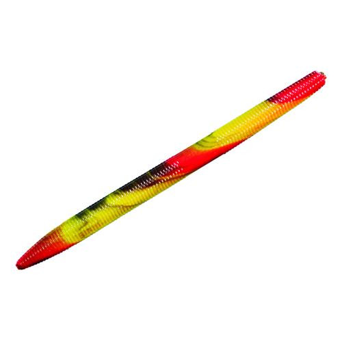 Strike King Lures Shim-E-Stick Soft Bait Lure 5" Body Length, Sweet Rarer Pie, Per 8