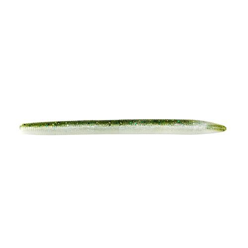Strike King Lures Shim-E-Stick Soft Bait Lure 5" Body Length, Baby Bass, Per 8