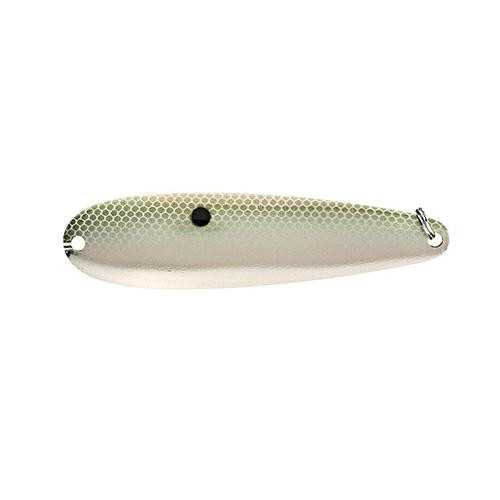Strike King Lures Sexy Spoon Hard Bait Lure 4" Body Length, 3/4 oz, Green Gizzard, Per 1