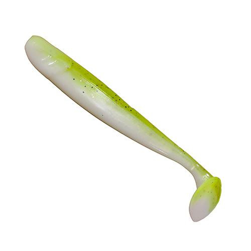 Strike King Lures KVD Swim-N-Shiner Soft Bait Lure 4" Body Length, Key Lime Pie, Per 6