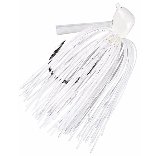 Strike King Lures Tour Grade Skipping Jig 1/2 oz, White/White Per 1