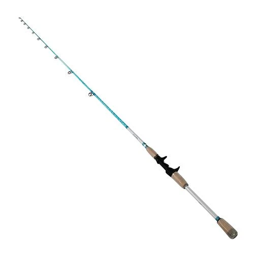 Eagle Claw Wright & McGill Saltwater Casting Rod 7 Length, 1pc, 6-12 lb Line Rate, 1/8-1/2 oz Lure Rate, Medium/Light Power