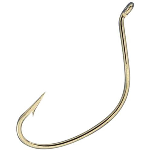 Eagle Claw Lazer Sharp Kahle Hook Size 2/0, Gold, Package of 40