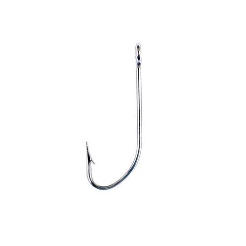 Eagle Claw Limerick Trot Line Hook Size 5/0, Non-Offset, Ringed/Big Eye, Sea Guard, Package of 40