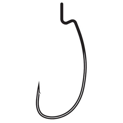 Gamakatsu G-Finesse Hybrid Worm Size 2/0 Hook, Package of 4