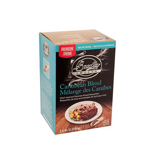 Bradley Technologies Smoker Bisquettes Caribbean Blend, 48 Pack