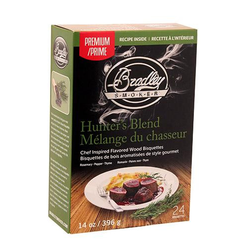 Bradley Technologies Smoker Bisquettes Hunter's Blend, 24 Pack