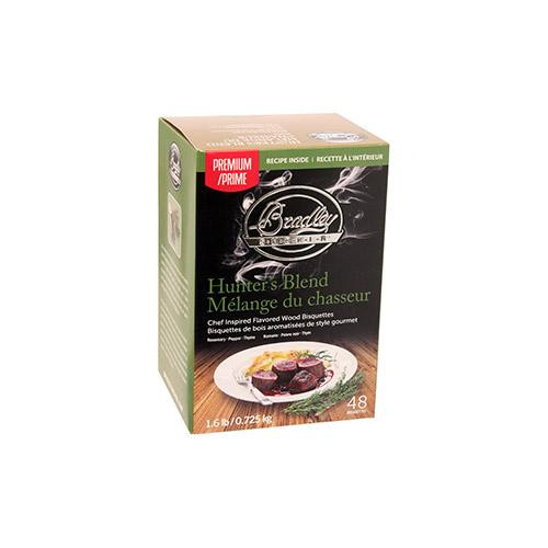 Bradley Technologies Smoker Bisquettes Hunter's Blend, 48 Pack