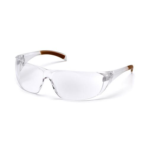Pyramex Safety Products Carhartt Billings Safety Glasses Clear Anti-Fog Lens with Clear Temples