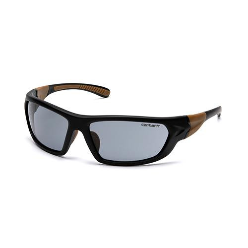 Pyramex Safety Products Carhartt Carbondale Safety Glasses Gray Lens with Black/Tan Frame