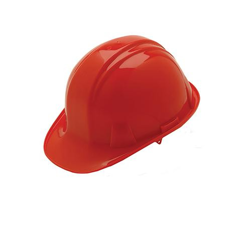 Pyramex Safety Products SL Series 4 Point Snap Lock Suspension Hard Hat Red