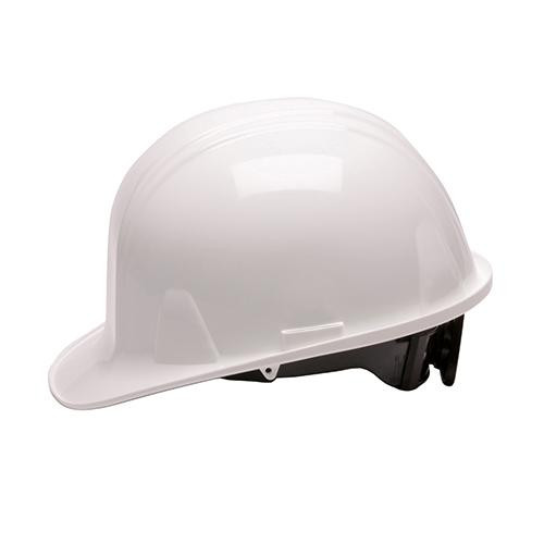 Pyramex Safety Products SL Series 4 Point Ratchet Suspension Hard Hat White